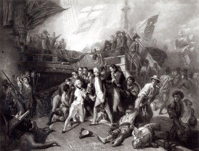 Der Tod von Nelson von Ernest Slingeneyer